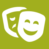 Ikona maski - teatrzyk Kamishibai w Akademii Przyrody